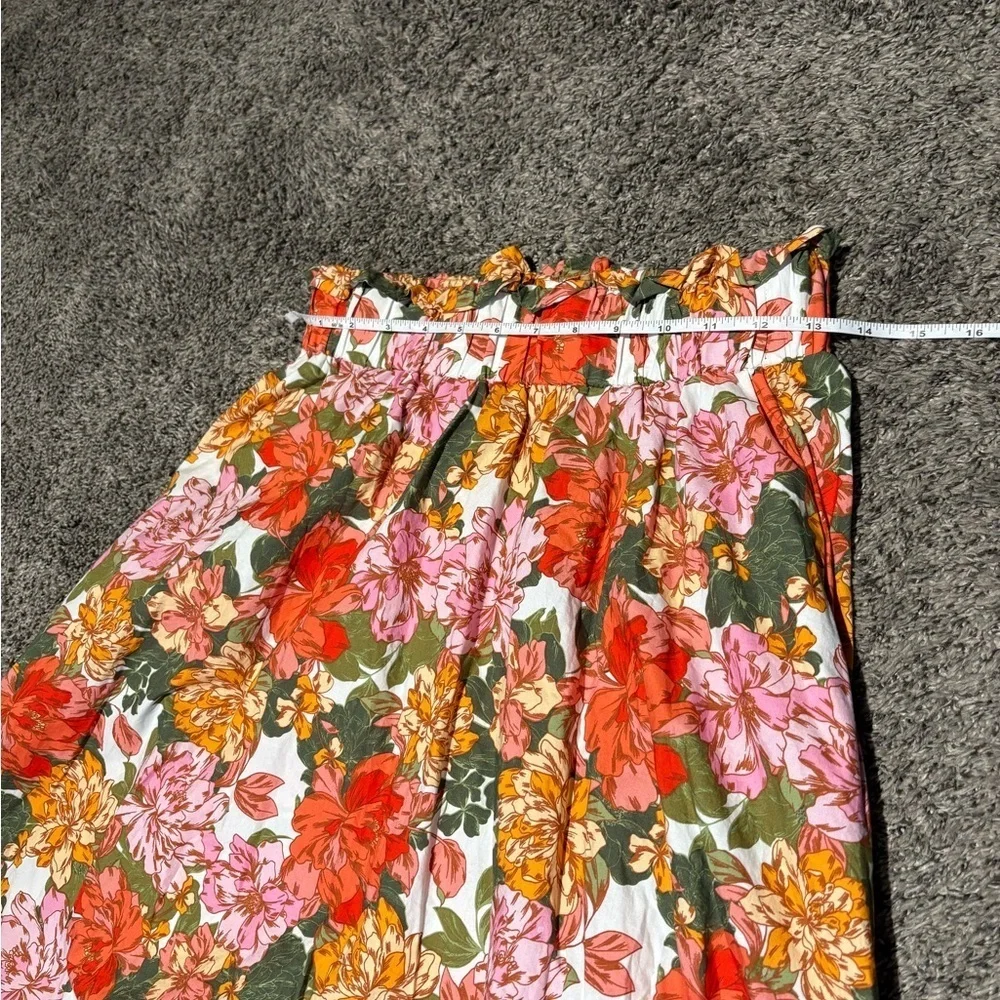 Zingara Swimwear Floral Vibrant Beach Pink Flowing Y2K Bohemian Size Small 26